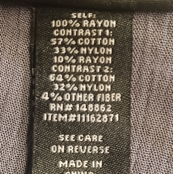 Torrid Blouse with Lace  3X EUC - Picture 4 of 7